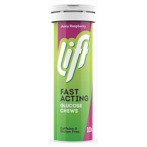 Lift Fast Acting, glukozne tablete - Malina (10 x 4 g)