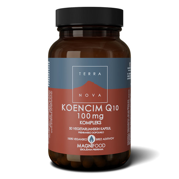 Terranova Koencim Q10 100 mg Kompleks, kapsule (50 kapsul)