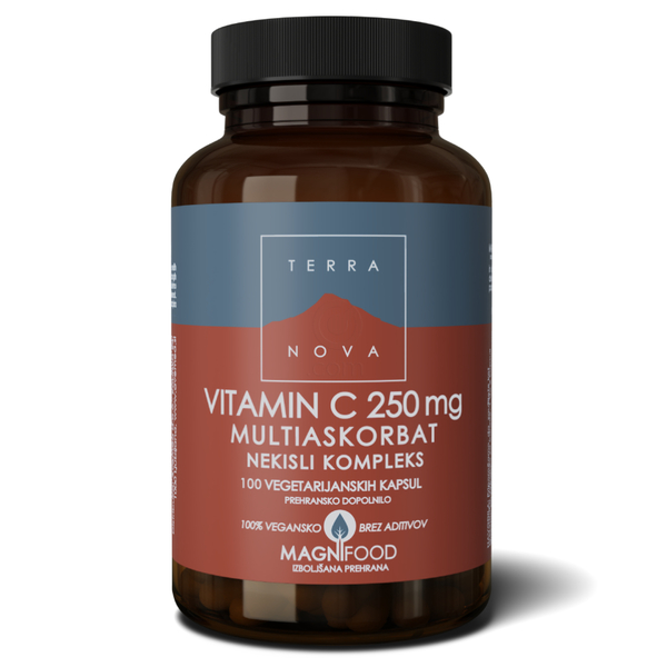 Terranova Vitamin C 250 mg, kapsule (50 kapsul)