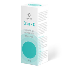 Scar-X Galex, silikonski gel za brazgotine (30 g)