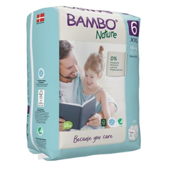 Bambo Nature 6 XXL, otroška plenička nad 16 kg (20 plenic)