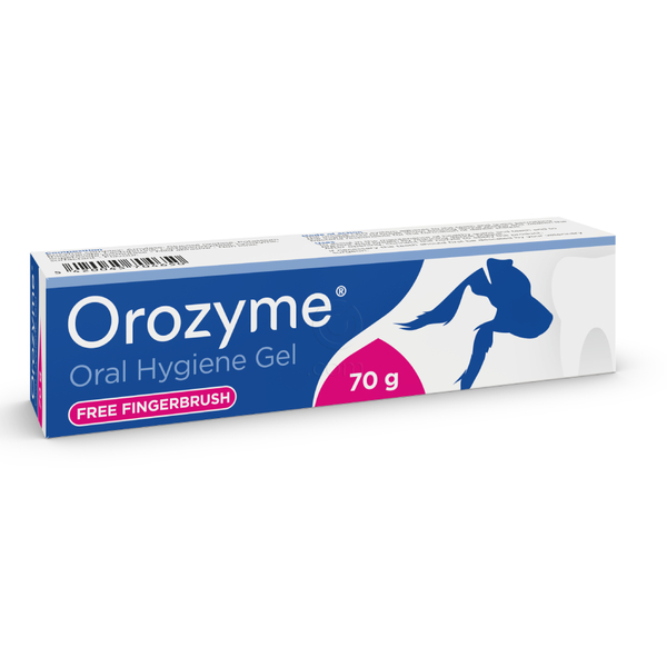 Orozyme, encimski gel za zobe (70 g + zobna ščetka)