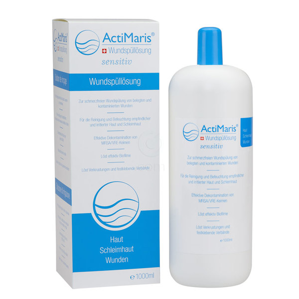 ActiMaris, raztopina za izpiranje ran (1000 ml)