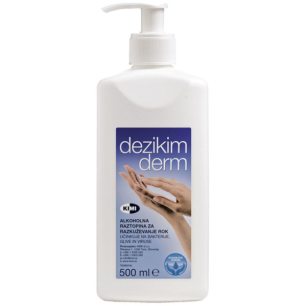 Dezikim Derm Kimi, dezinfekcijsko sredstvo za higiensko in kirurško razkuževanje rok (500 ml)