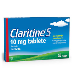 Claritine S 10 mg, 10 tablet