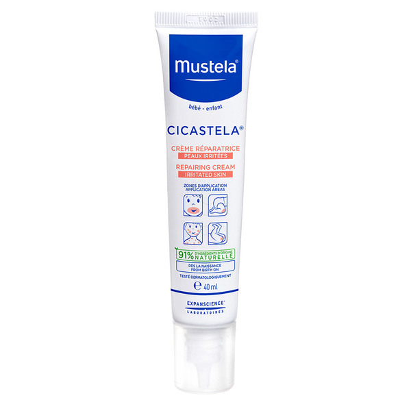 Mustela Cicastela, krema za obnovo kože (40 ml)