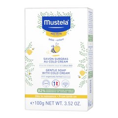 Mustela, nežno milo s hladilno kremo (100 g)