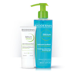 Bioderma Sebium Global, paket (30 ml + 200 ml)