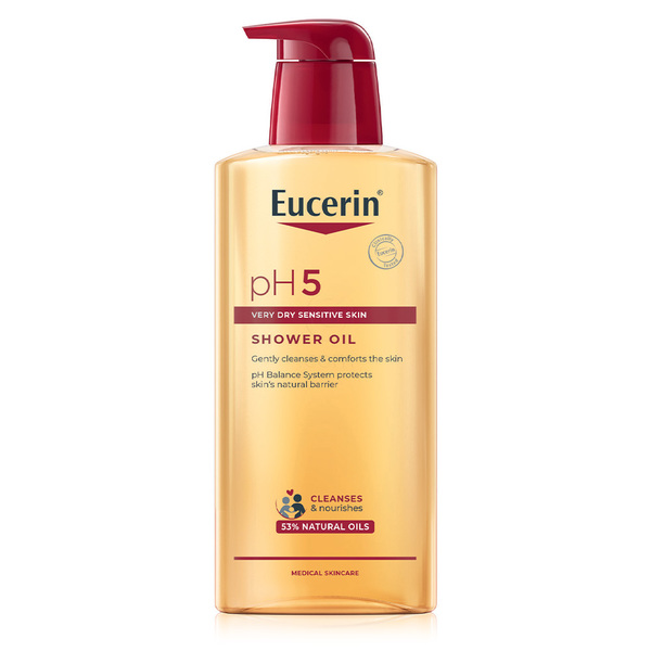 Eucerin pH5, olje za tuširanje s pumpico (400 ml)