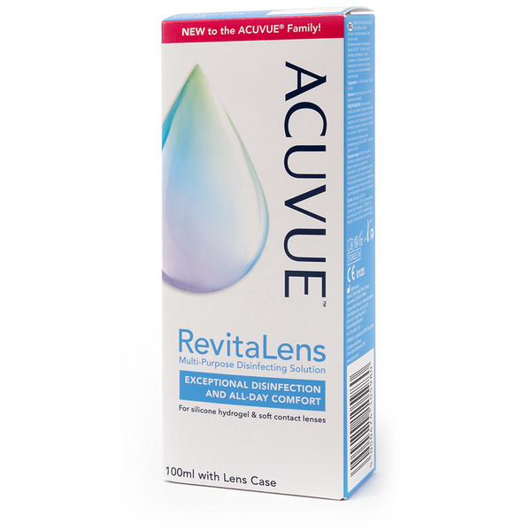 Acuvue RevitaLens, večnamenska razkuževalna raztopina za mehke kontaktne leče (100 ml)