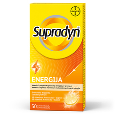 Supradyn Energija Q10, 30 šumečih tablet