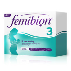 Femibion 3 za čas dojenja, tablete in kapsule (56 tablet + 56 kapsul)
