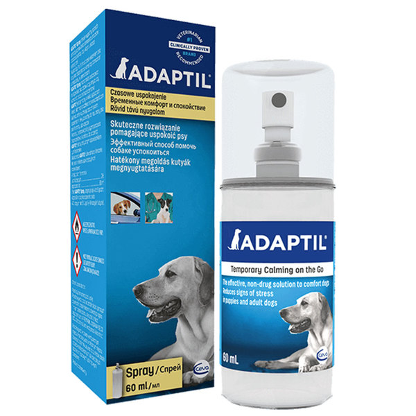 Adaptil, pršilo s feromoni za pomirjanje psov (60 ml)