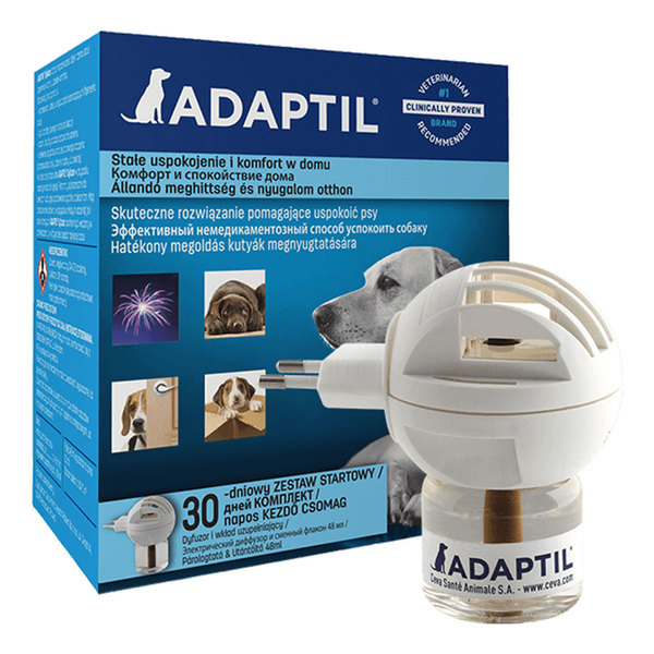 Adaptil, električni razpršilec za pse + polnilo za pomirjanje (48 ml)