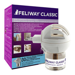 Feliway, električni razpršilec + polnilo za pomirjanje mačk (48 ml)