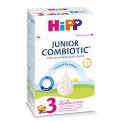 Hipp 3 Combiotic Junior, nadaljevalno mleko (500 g)