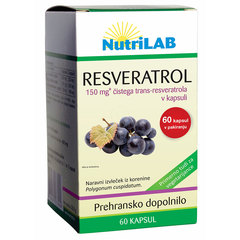 Nutrilab Resveratrol, kapsule (60 kapsul)