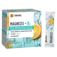 Magnezij + D3 Medex, instant napitek (20 vrečk)