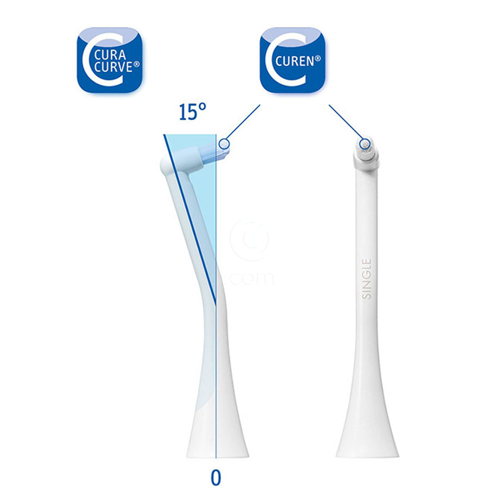 Curaprox hydrosonic pro single nastavek za elektricno zobno scetko 2 nastavka 2
