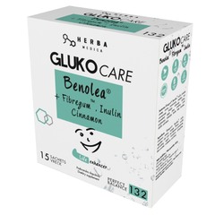 GlukoCare Herba Medica, prašek za pripravo napitka z okusom pomaranče (15 x 4,0 g)