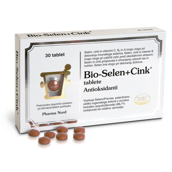 Pharma Nord Bio-Selen+Cink, 30 tablet