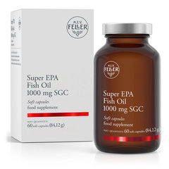 M.E.V. Feller Super EPA ribje olje 1.000 mg SGC, kapsule (60 kapsul)