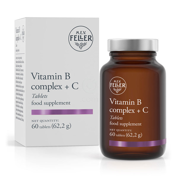 M.E.V. Feller Vitamin B kompleks + C, tablete (60 tablet)