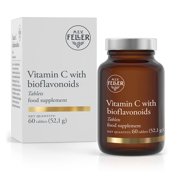 M.E.V. Feller Vitamin C z Bioflavonoidi, tablete (60 tablet)