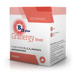 Granergy Direkt B12 Plus Grandevita, vrečke (20 vrečk)