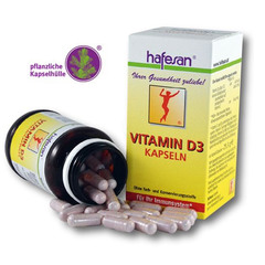 Hafesan Vitamin D3, kapsule (60 kapsul)