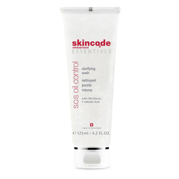 Skincode Oil Control Clarifying Wash, nežno čistilo za nečisto kožo (125 ml)