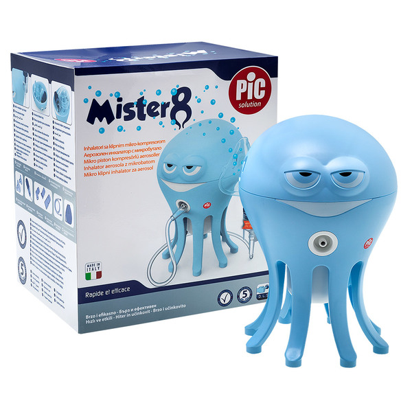 PiC Mister8, kompresorski otroški inhalator (1 inhalator)