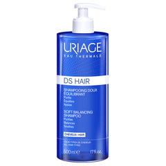 Uriage DS Hair, nežen šampon za uravnavanje lasišča (500 ml)