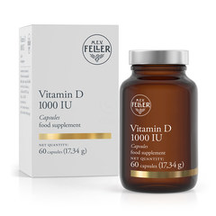 M.E.V. Feller Vitamin D 1000 I.E., kapsule (60 kapsul)