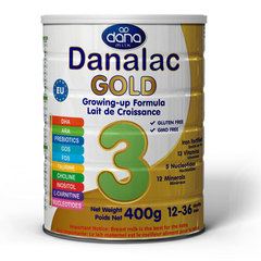 Danalac GOLD 3, nadaljevalno mleko za malčke po dopolnjenem 1. letu (400 g)