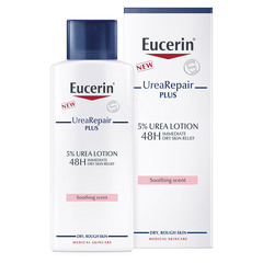 Eucerin Urea Repair Plus 5% 48h, losjon s pomirjajočim vonjem (250 ml)