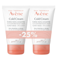 Avene Cold, koncentrirana krema za roke - paket (2 x 50 ml)