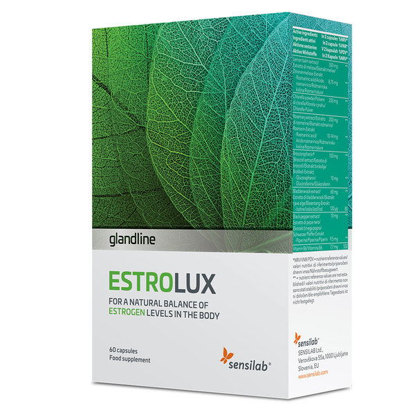 Glandide Estrolux Sensilab, kapsule (60 kapsul) 