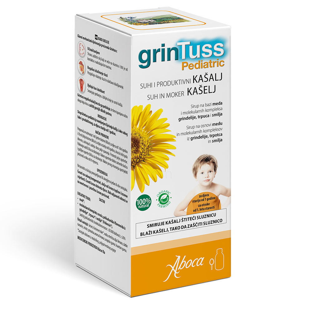 Aboca® GrinTuss Sirop Adultes 210 g - Redcare Apotheke