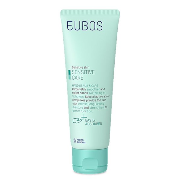 Eubos Sensitive Care, krema za roke repair&care (75 ml)