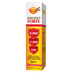 Natural Wealth Imuno Forte, šumeče tablete (20 tablet)