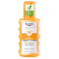 Eucerin Sun, prozorno pršilo za zaščito pred soncem - ZF 50 (200 ml)