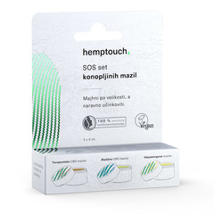 Hemptouch, set mazil (3 x 5 ml)