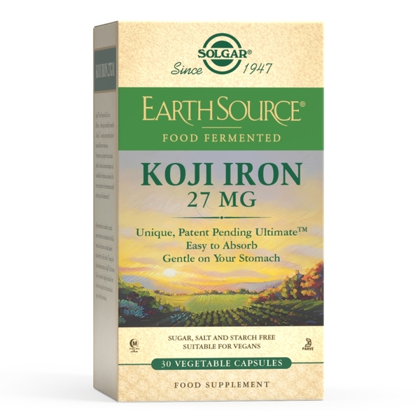 Solgar Koji Iron, kapsule (30 kapsul)