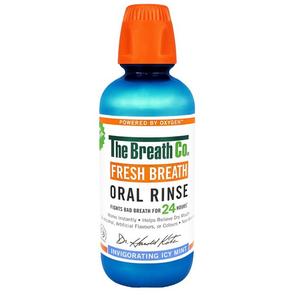 Ustna voda proti zadahu Icy Mint, The Breath Co (500 ml) 