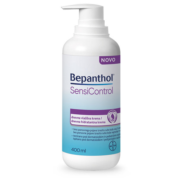 Bepanthol Sensicontrol, dnevna vlažilna krema (400 ml) 