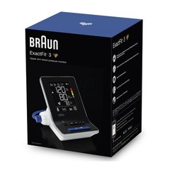 Braun ExactFit 3 BUA6150, merilnik krvnega tlaka (1 merilnik)