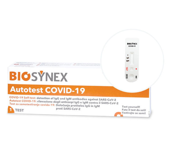 Biosynex Autotest Covid-19, test za samotestiranje COVIDA-19 (1 test)