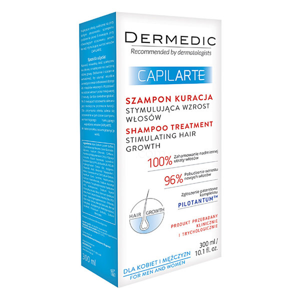 Dermedic Capilarte, šampon za hitrejšo rast las (300 ml)