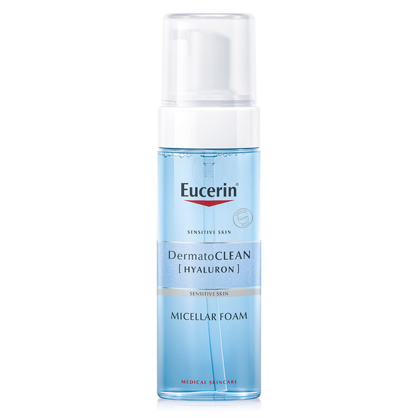 Eucerin DermatoClean [Hyaluron], micelarna čistilna pena (150 ml)